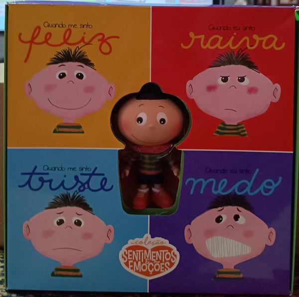 Capa do livro Coleção Sentimentos e Emoções - Com Boneco, de James Misse
