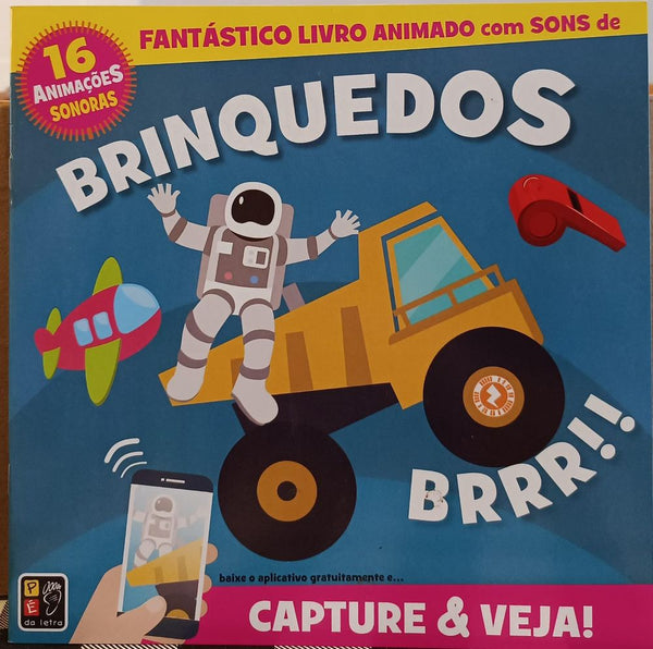 Capa do livro Capture e Veja! - Brinquedos, de Jarbas Cerino