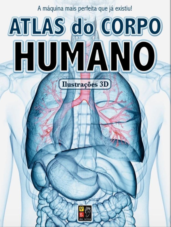 Capa do livro Atlas do Corpo Humano, de Jarbas Cerino