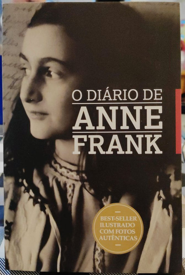 Capa do livro O Diário de Anne Frank, de Anne Frank