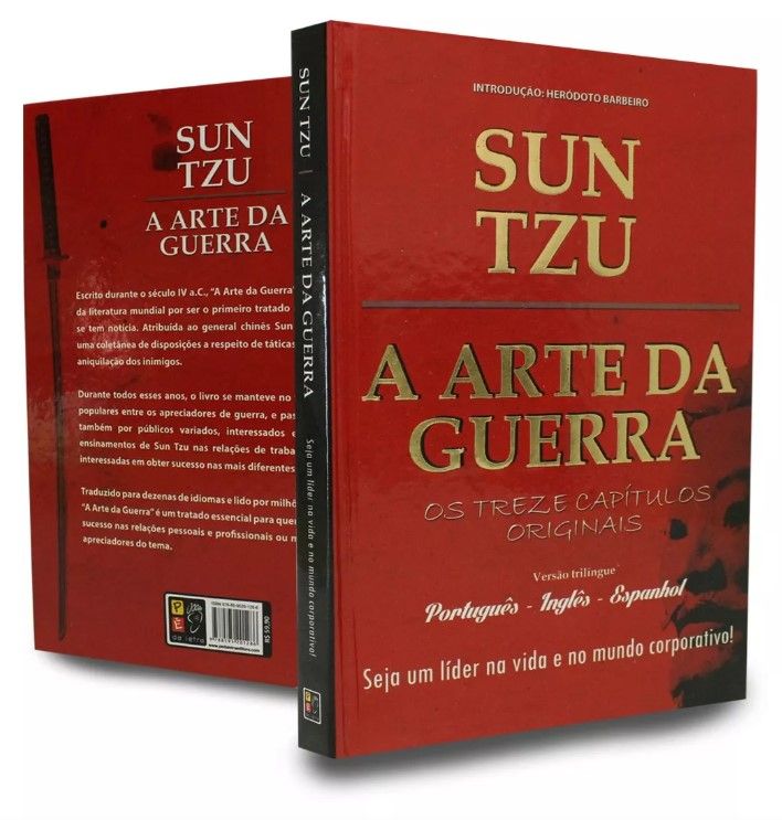 A Arte da Guerra - Português - Inglês - Espanhol