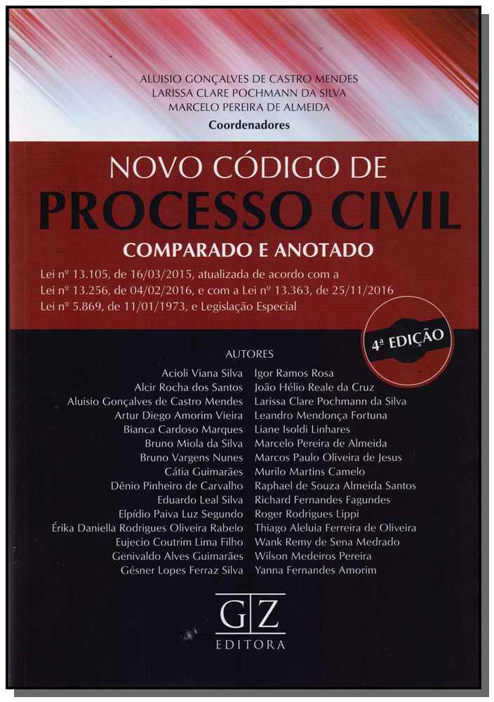 Novo Código de Processo Civil - 04ed/17