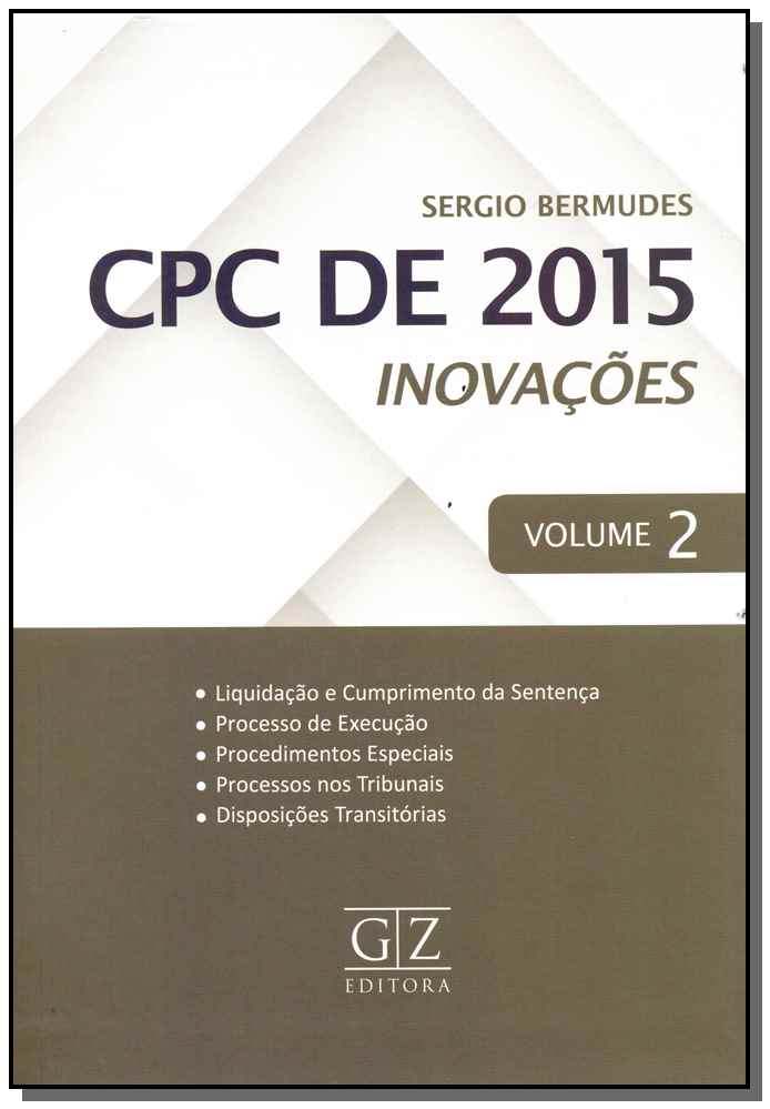 Cpc de 2015 Inovações Vol. 02 - 01ed/18