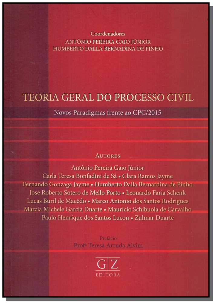 Teoria Geral do Processo Civil - 01ed/18