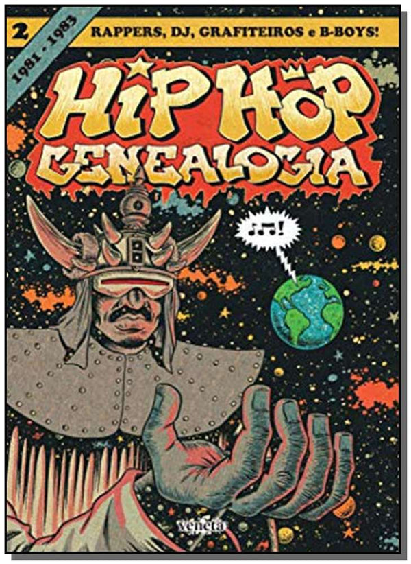 Capa do livro Hip Hop Genealogia 2, de Ed Piskor