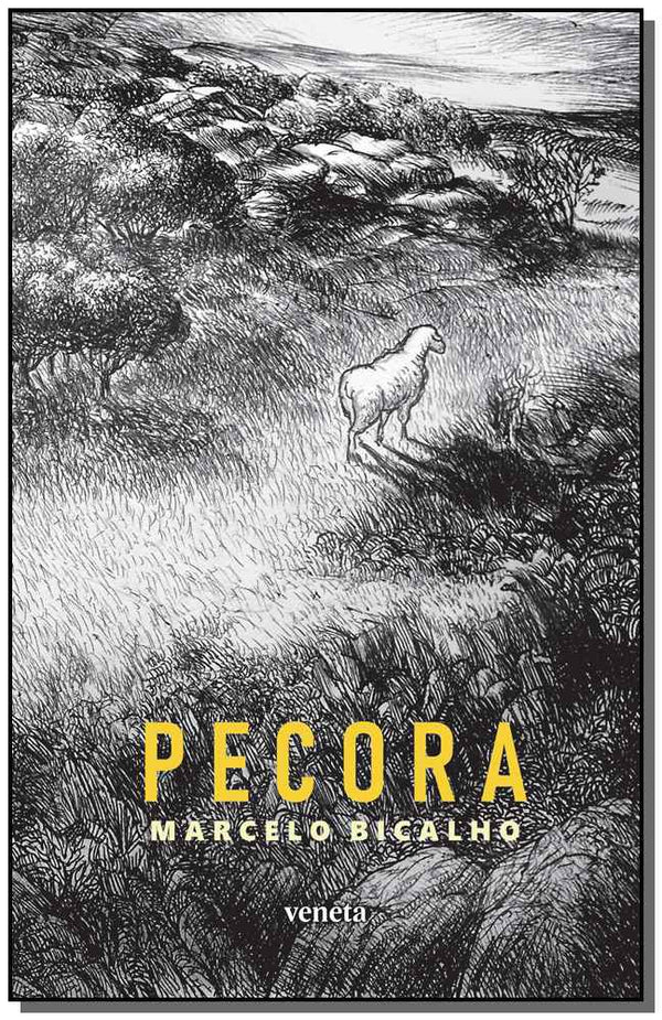 Capa do livro Pecora, de Marcelo Bicalho