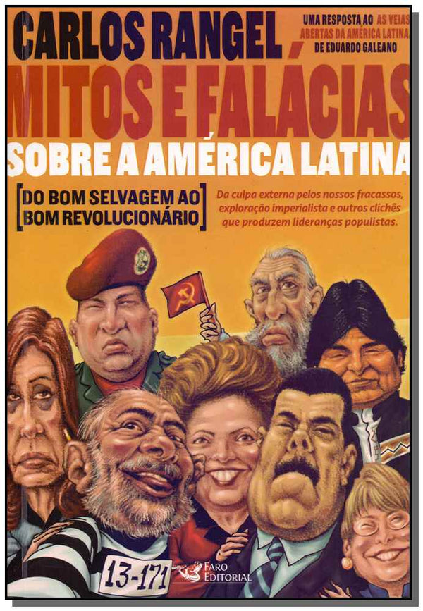 Capa do livro Mitos e Falácias sobre a América Latina, de Carlos Rangel