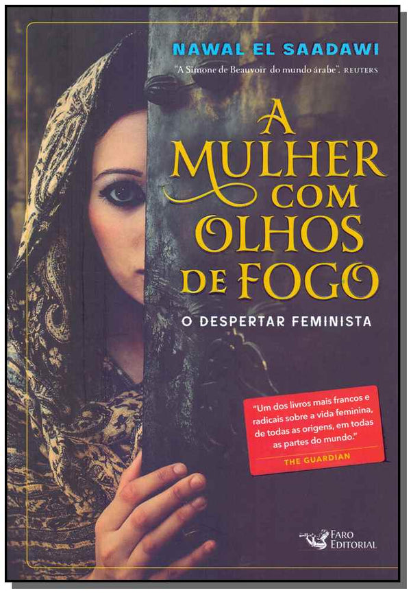Capa do livro Mulher com Olhos de Fogo, a, de Nawal El Saadawi