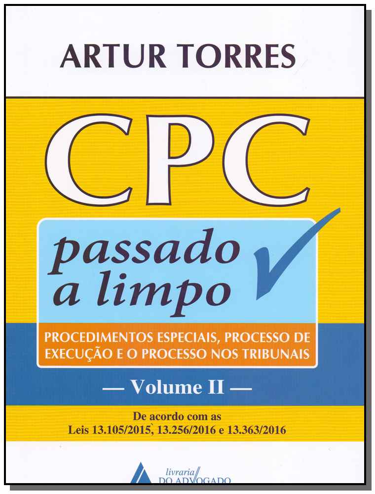 Cpc Passado a Limpo - Vol. II - 01ed/18