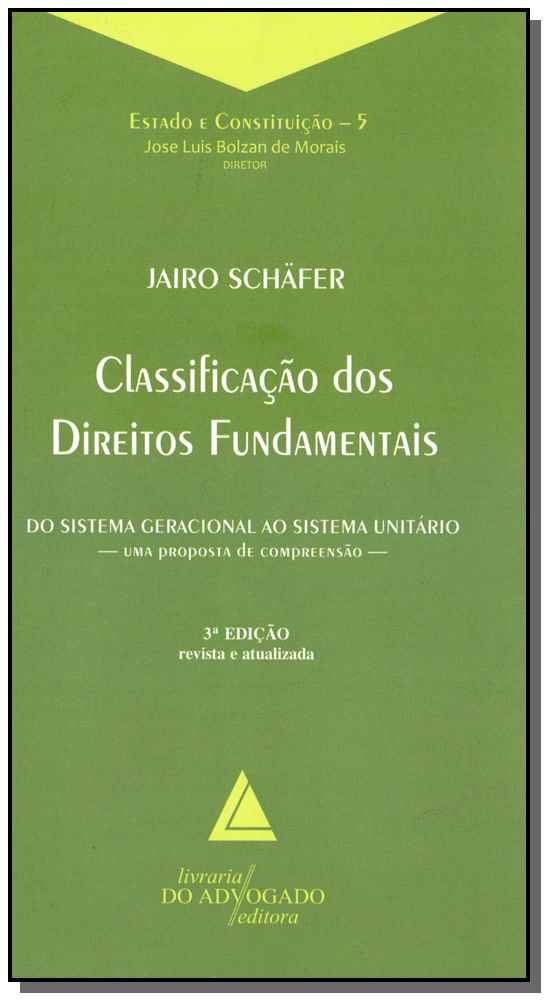 Classificação dos Direitos Fundamentais - 03ed/18