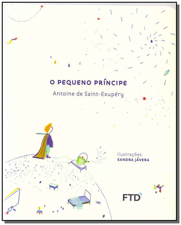 Capa do livro O Pequeno Príncipe, de Antoine de Saint-Exupery