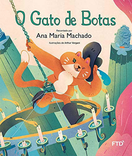 Capa do livro Gato de Botas - Coleção Le pra Mim, o, de Ana Maria Machado