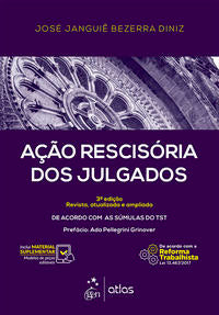 Capa do livro Ação Rescisória dos Julgados, de Jose Janguie Bezerra Diniz