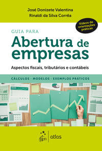 Capa do livro Guia para Abertura de Empresas - 01ed/19, de Jose D. Valentina, Rinaldi S. Correa