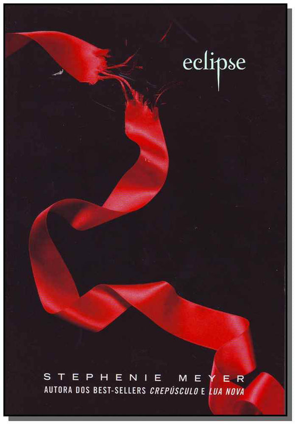 Capa do livro Eclipse, de Stephenie Meyer