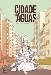 Capa do livro Cidade das Águas, de Guilherme Caldas, Olavo Rocha