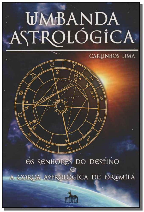 Capa do livro Umbanda Astrológia, de Carlinhos Lima