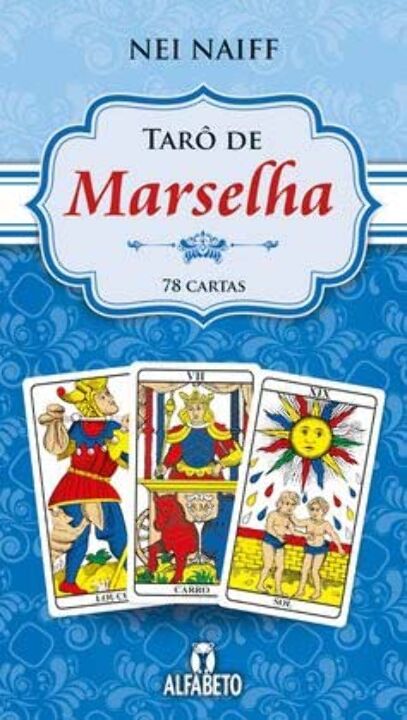 Capa do livro Tarô de Marselha, de Nei Naiff