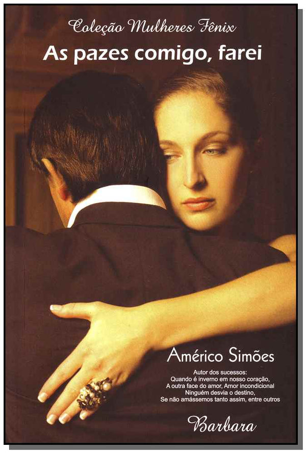 Capa do livro Pazes Comigo Farei, as, de Americo Simoes