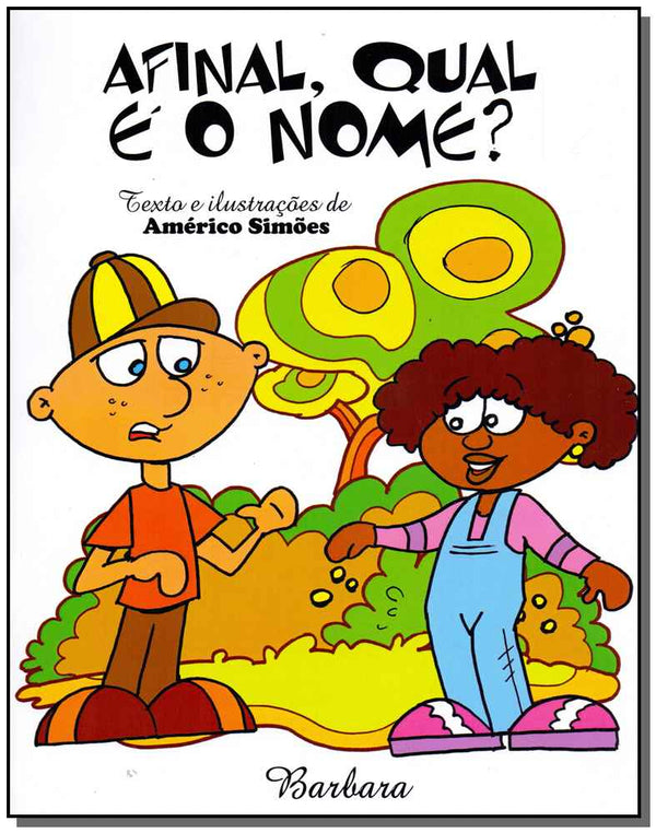 Capa do livro Afinal, Qual É o Nome?, de Americo Simoes