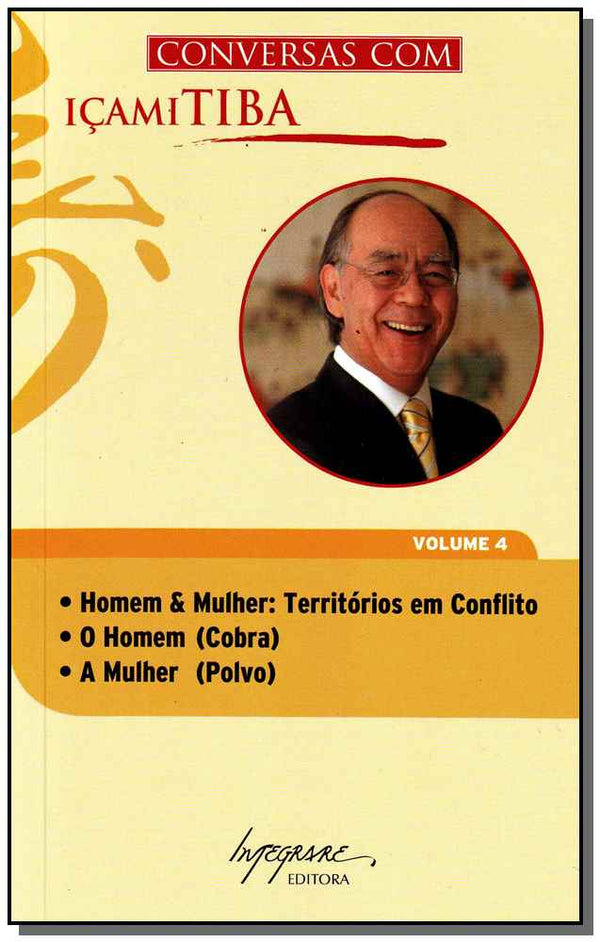 Capa do livro Conversas com Içami Tiba - Disciplina: Limite na Medida Certa, Anjos Caídos, Educação, Felicidade &, de Icami Tiba