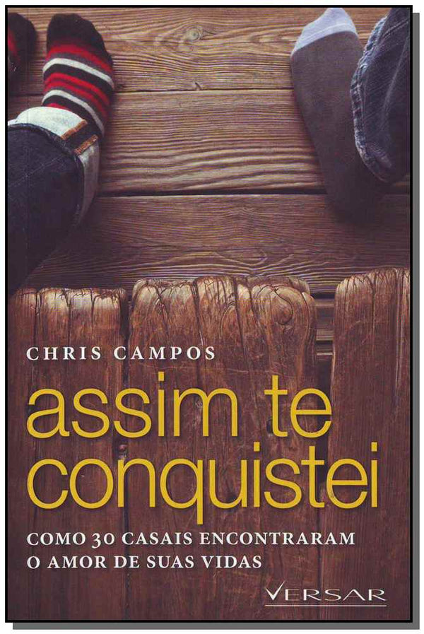 Capa do livro Assim Te Conquistei, de Chris Campos