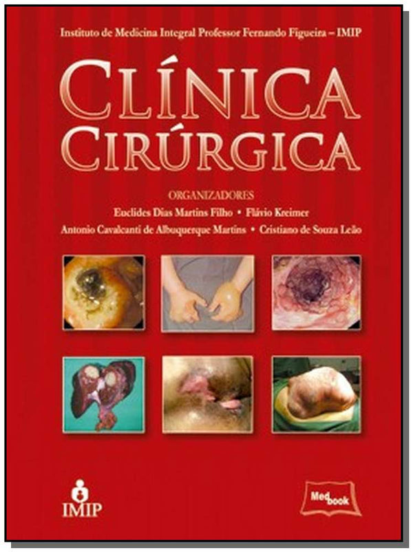 Capa do livro Clínica Cirúrgica, de Filho; Kreimer; Martins; Leao