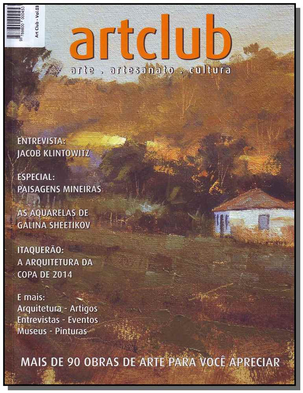 Capa do livro Art Club - Arte . Artesanato . Cultura - Volume 3, de Jose Carlos Gomes