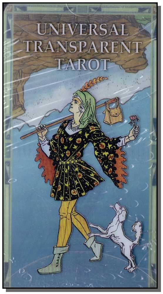 Capa do livro Universal Transparent Tarot, de Zizzi Angelis de