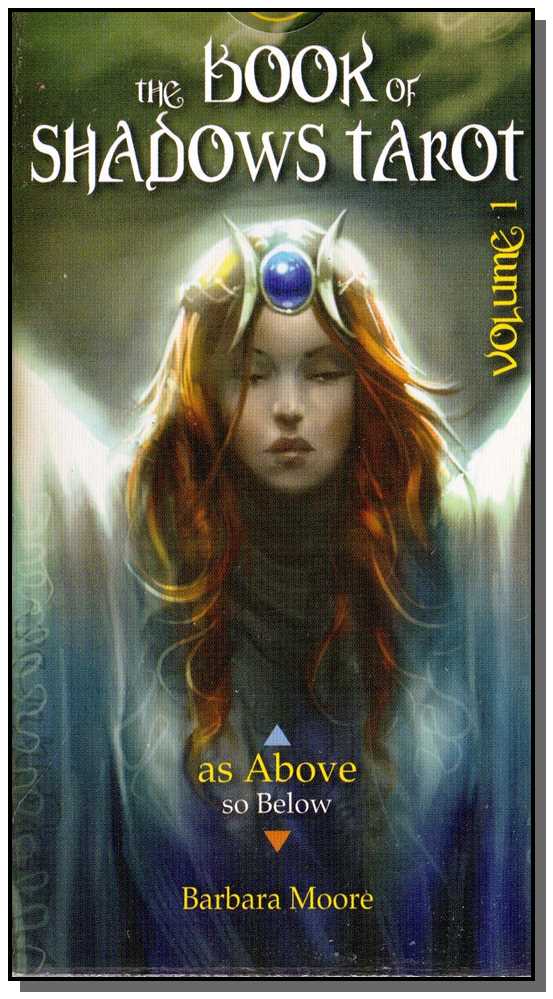 Capa do livro The Book Of Shadowns Tarot - Vol. 01, de Barbara Moore