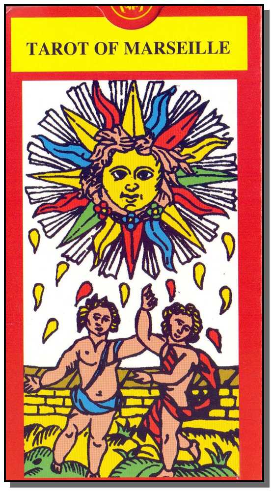 Capa do livro Tarot Of Marseille, de Claude Burdel