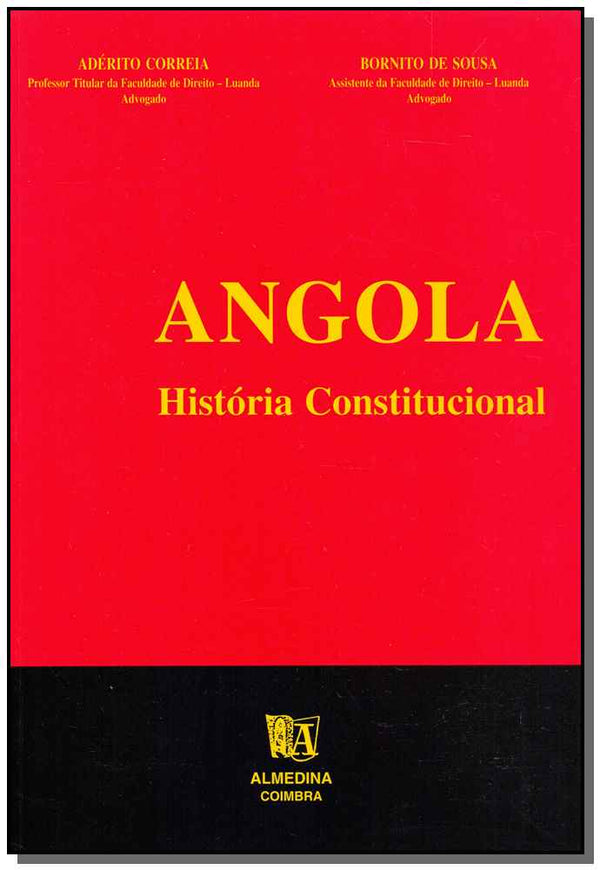 Capa do livro Angola - História Constitucional, de Aderito Correia