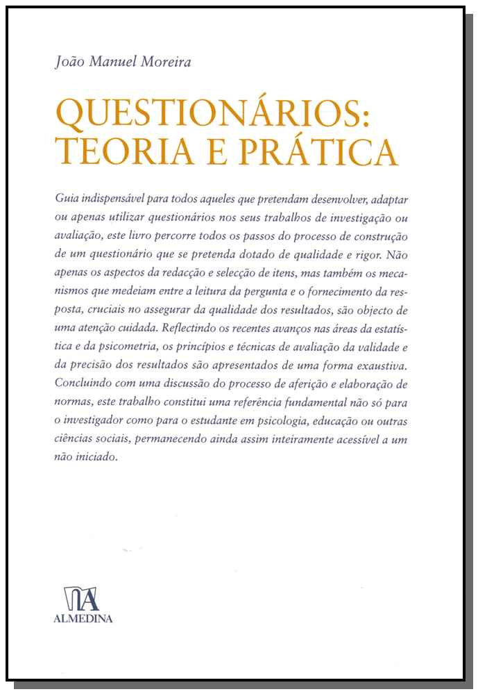 Questionários: Teoria e Prática