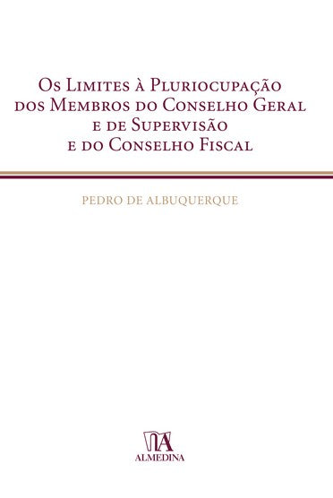 Capa do livro Limites à Pluriocupação Dos, os, de Pedro de Albuquerque