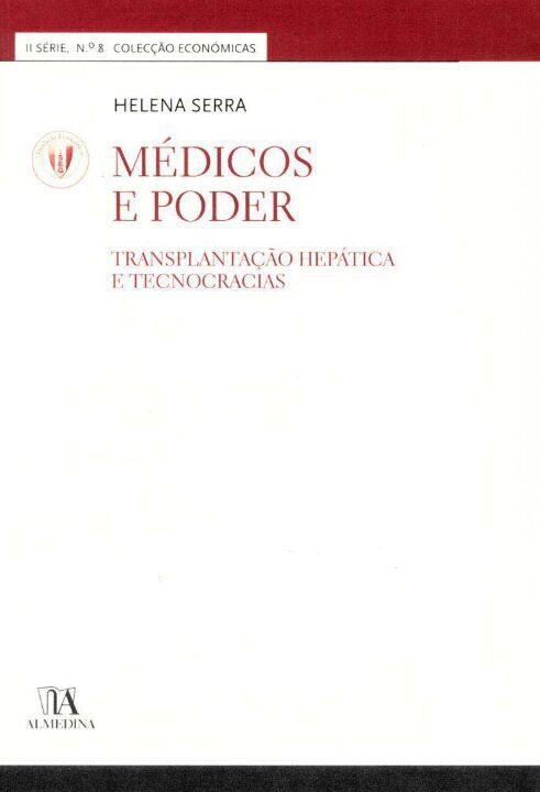 Capa do livro Médicos e Poder, de Helena Serra