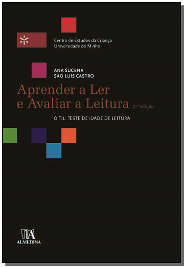 Capa do livro Aprender a Ler e Avaliar a Leitura - 02ed/10, de Ana Sucena, Sao Luis Castro