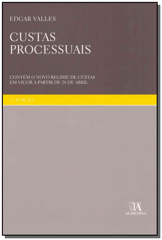 Custas Processuais - 02ed/09