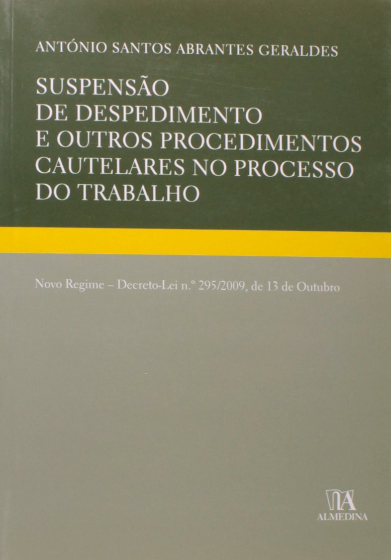 Suspensão de Despedimento e Outros Procedimentos