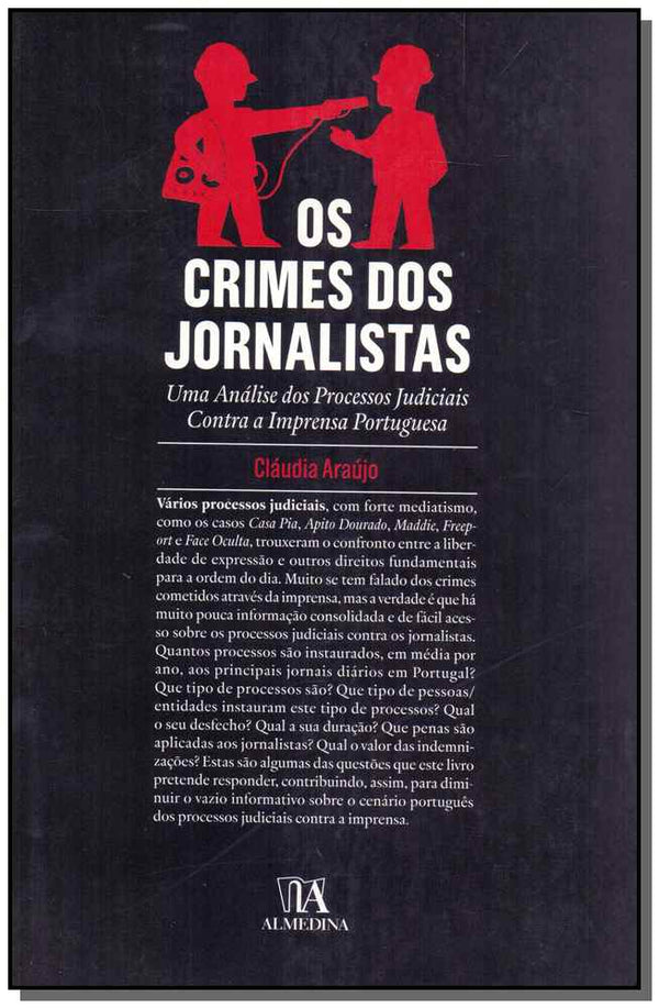 Capa do livro Crimes dos Jornalistas, os, de Claudio Araujo