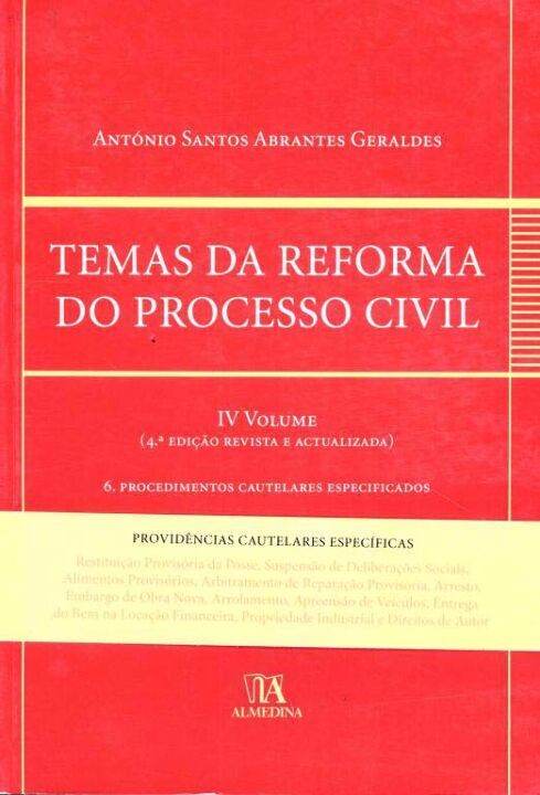 Temas da Ref.proc.civil - IV
