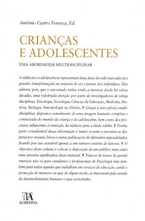 Crianças e Adolescentes - Uma Abordagem Multidisciplinar