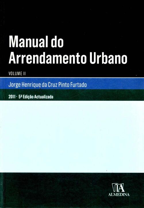 Manual de Arrendamento Urbano - Vol. II