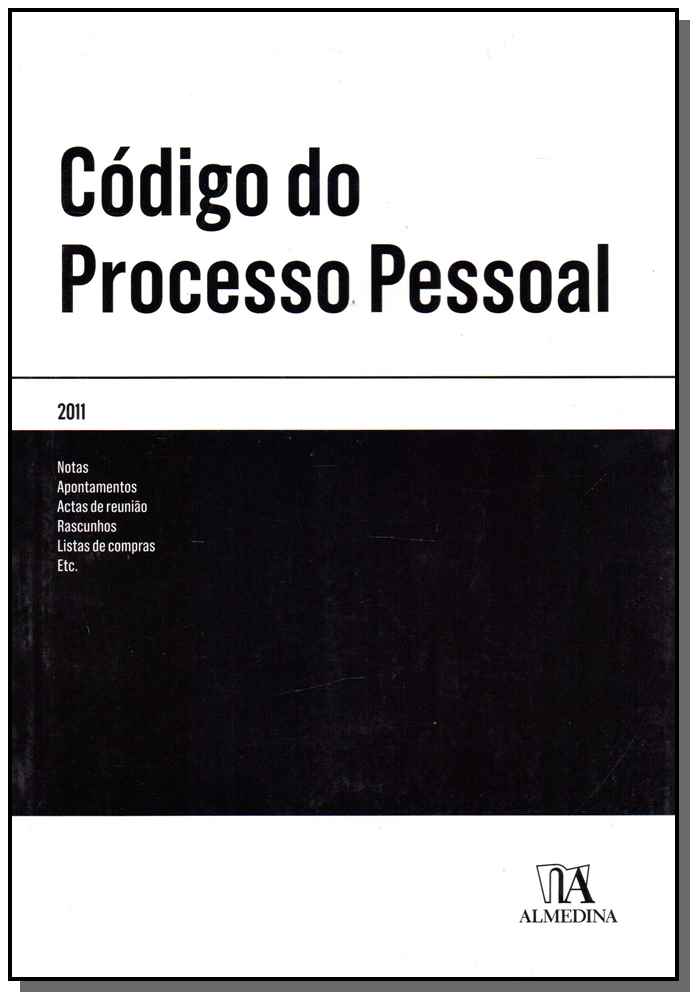 Código de Processo Pessoal - (Bloco de Notas)