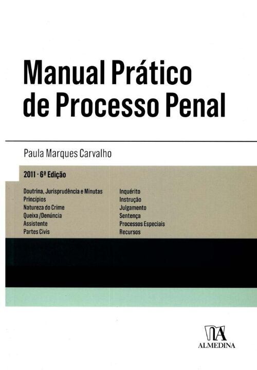 Manual Prático de Processo Penal - 06ed/
