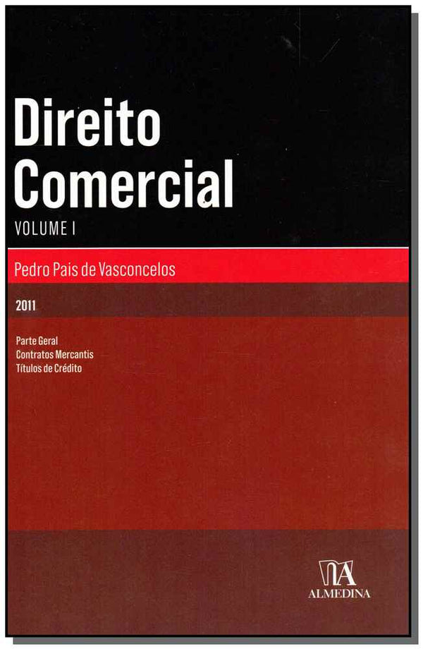 Capa do livro Direito Comercial - Vol. I, de Pedro Pais de Vasconcelos
