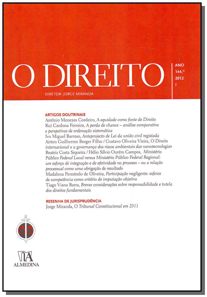 Direito, o - Ano 144, 2012 - I