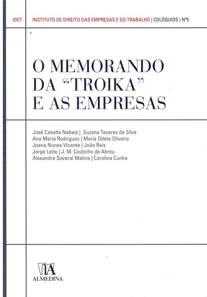 Memorando da Troika e as Empresas