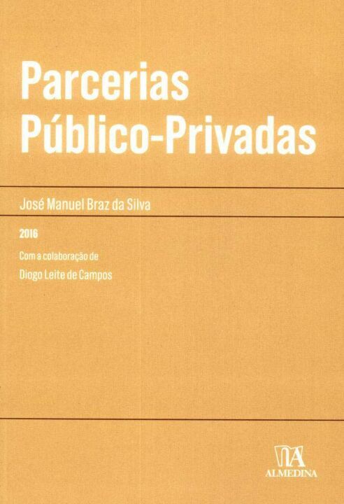 Capa do livro Parceiras Público-Privadas, de Jose Manuel Braz da Silva
