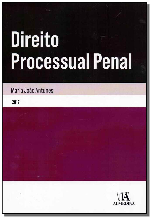 Capa do livro Direito Processual Penal - 01ed/17, de Maria Joao Antunes