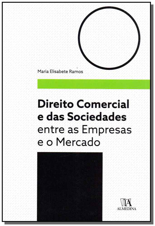 Capa do livro Direito Comercial e das Sociedades, de Maria Elisabete Ramos